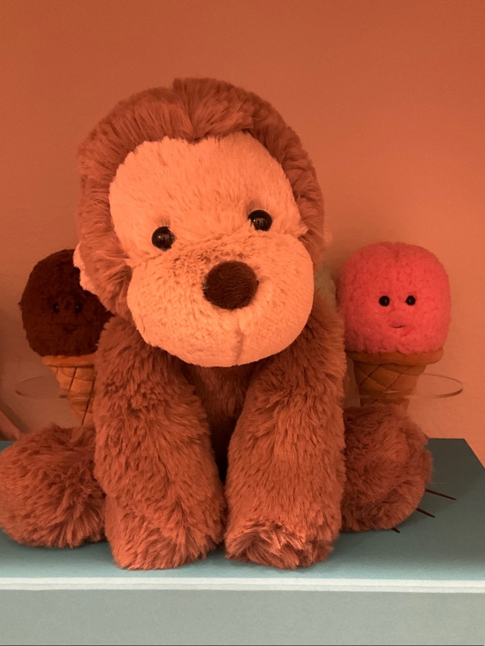 Jellycat medium Smudge Monkey